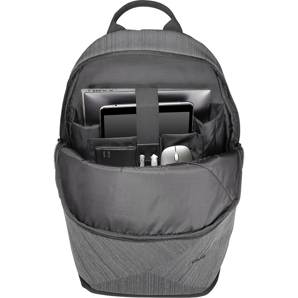 Рюкзак ASUS ARTEMIS Backpack серый 90XB0410-BBP000 - фото 4 Рюкзак ASUS ARTEMIS Backpack серый 90XB0410-BBP000 - фото 4