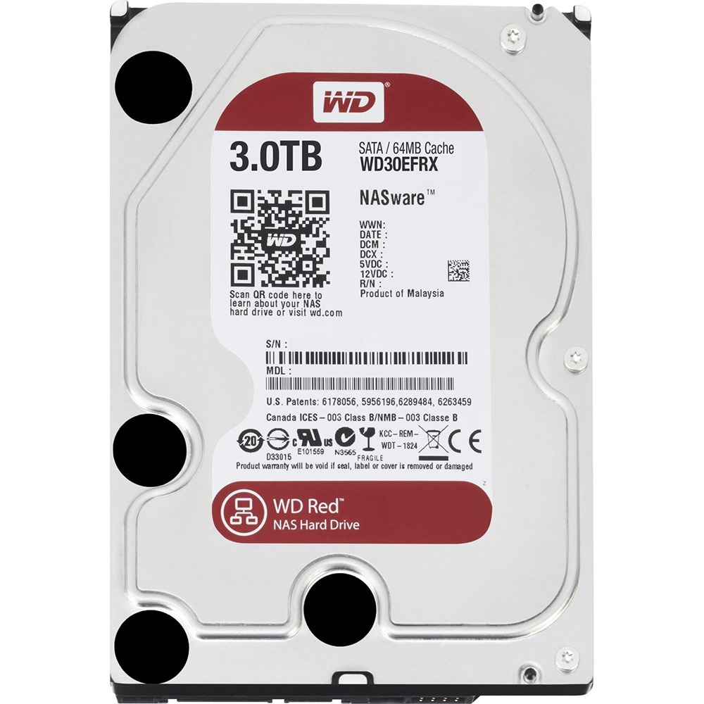 Отзывы на Внутренний HDD накопитель Western Digital 3TB 6GB/S 64MB WD30EFRX  | Новосибирск