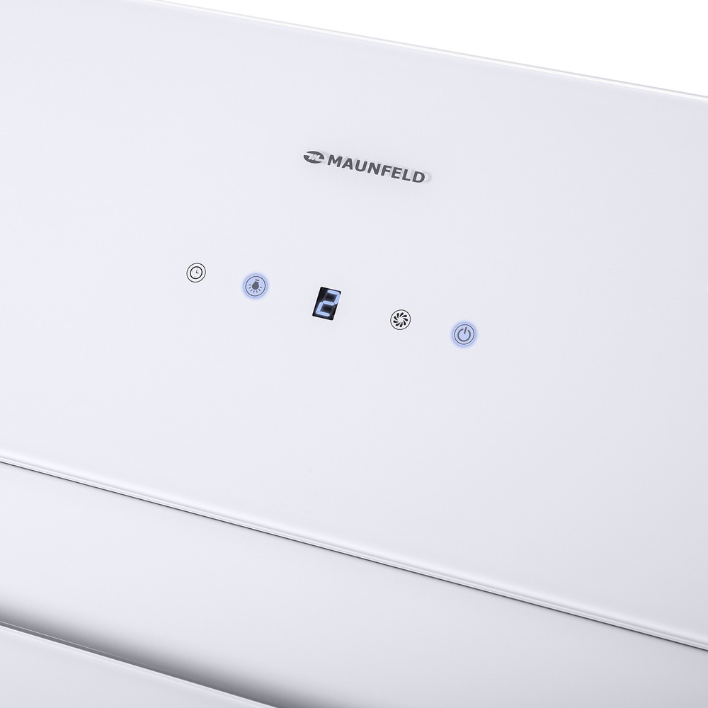 Купить Вытяжка Maunfeld Mersey 60 Inox Glass White в Москве