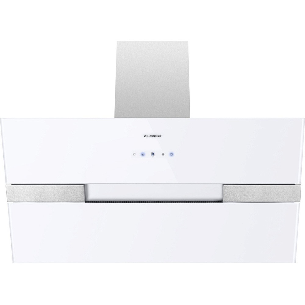 Изображение товара Вытяжка Maunfeld Mersey 90 White/Glass White каминная мощная стильная