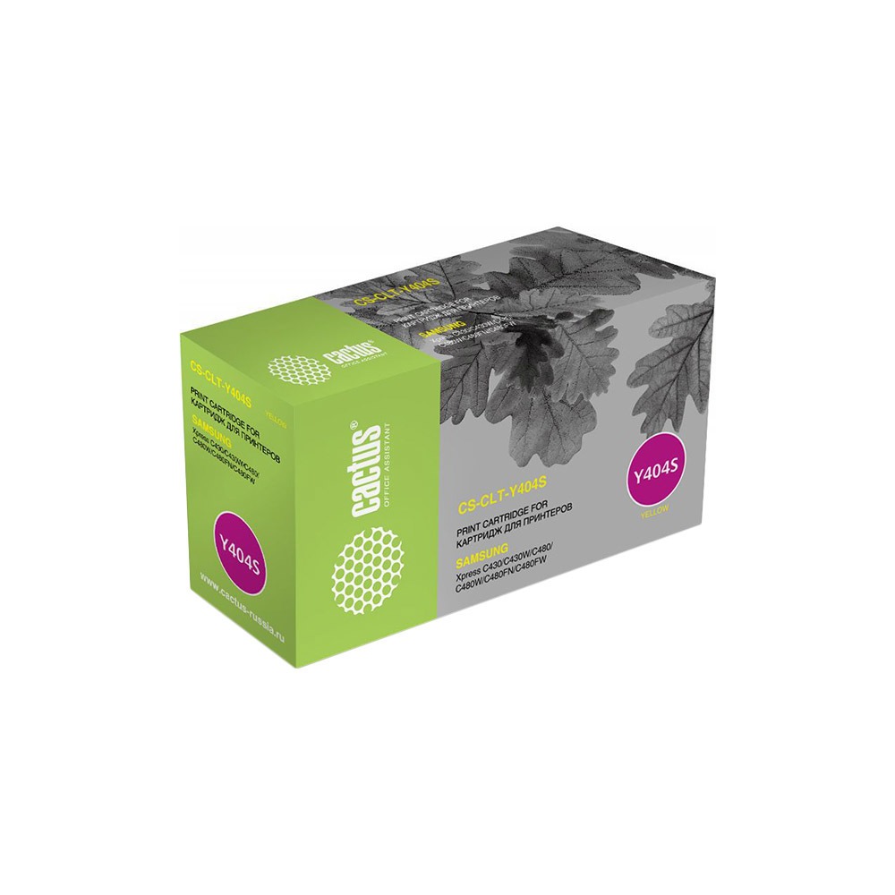 Изображение товара Картридж Cactus CS-CLT-Y404S желтый Изображение товара Картридж Cactus CS-CLT-Y404S желтый