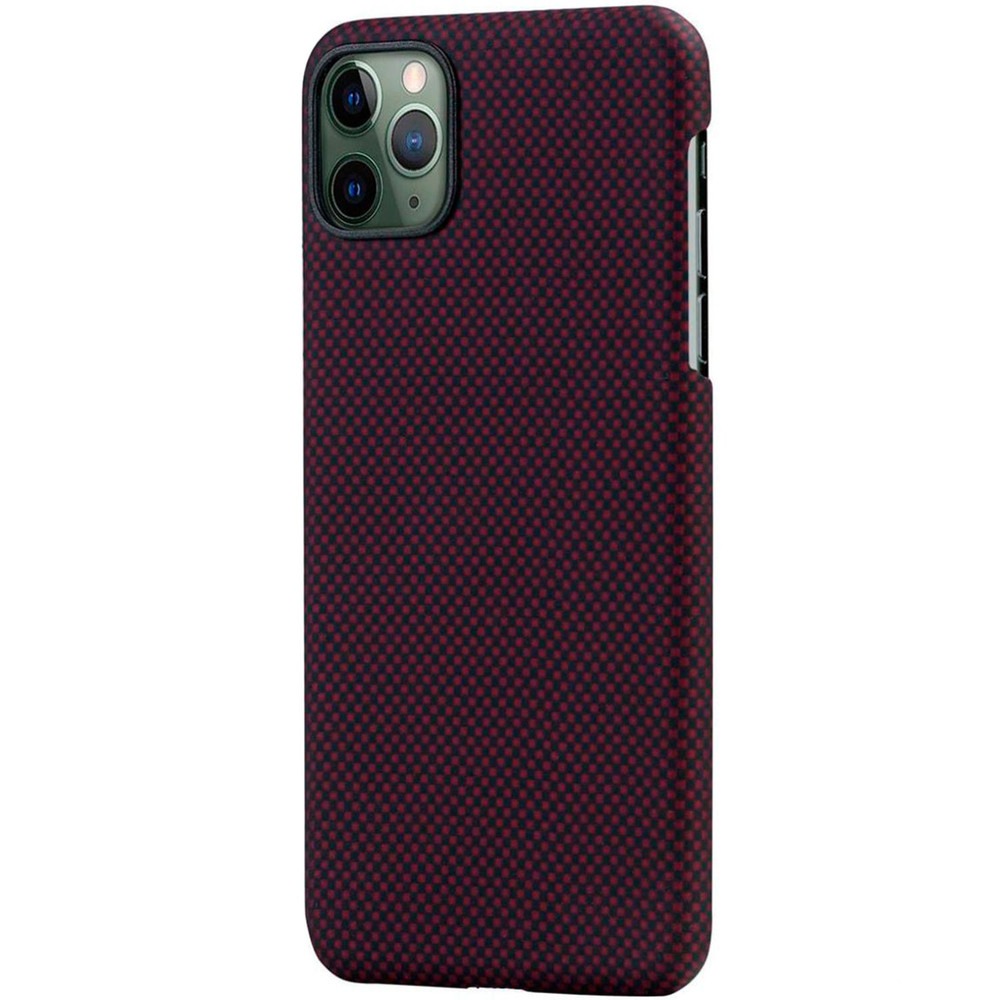 Купить Чехол Pitaka MagCase KI1104 для Apple iPhone 11 Pro, красно-черный в  Краснодаре