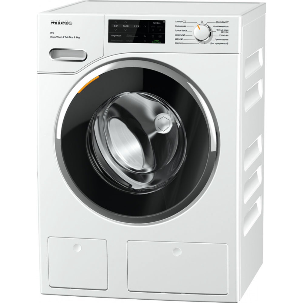 Изображение товара Модель Miele WWI860WPS White Edition - стиральная машина с функцией отжима и вместительностью 9 кг