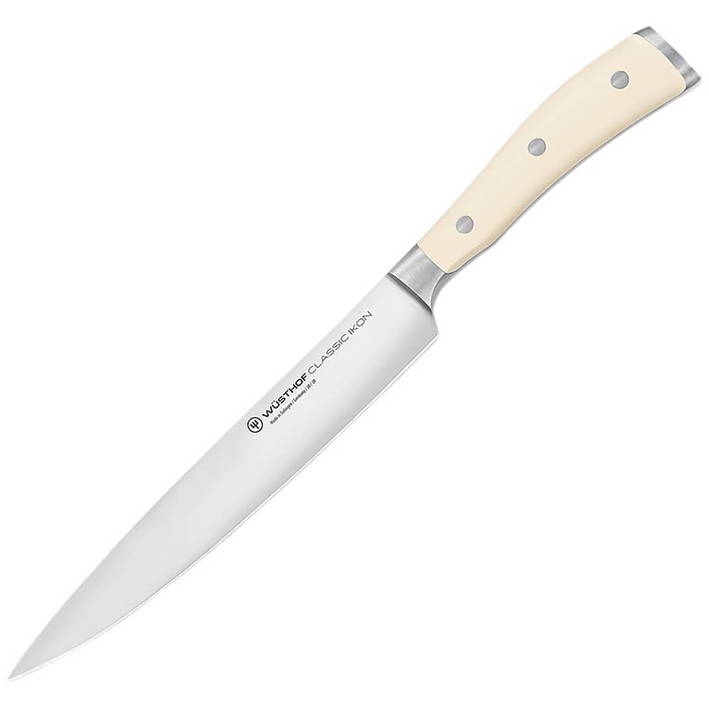 Изображение товара Кухонный нож Wuesthof Ikon Cream White 20 см для нарезки