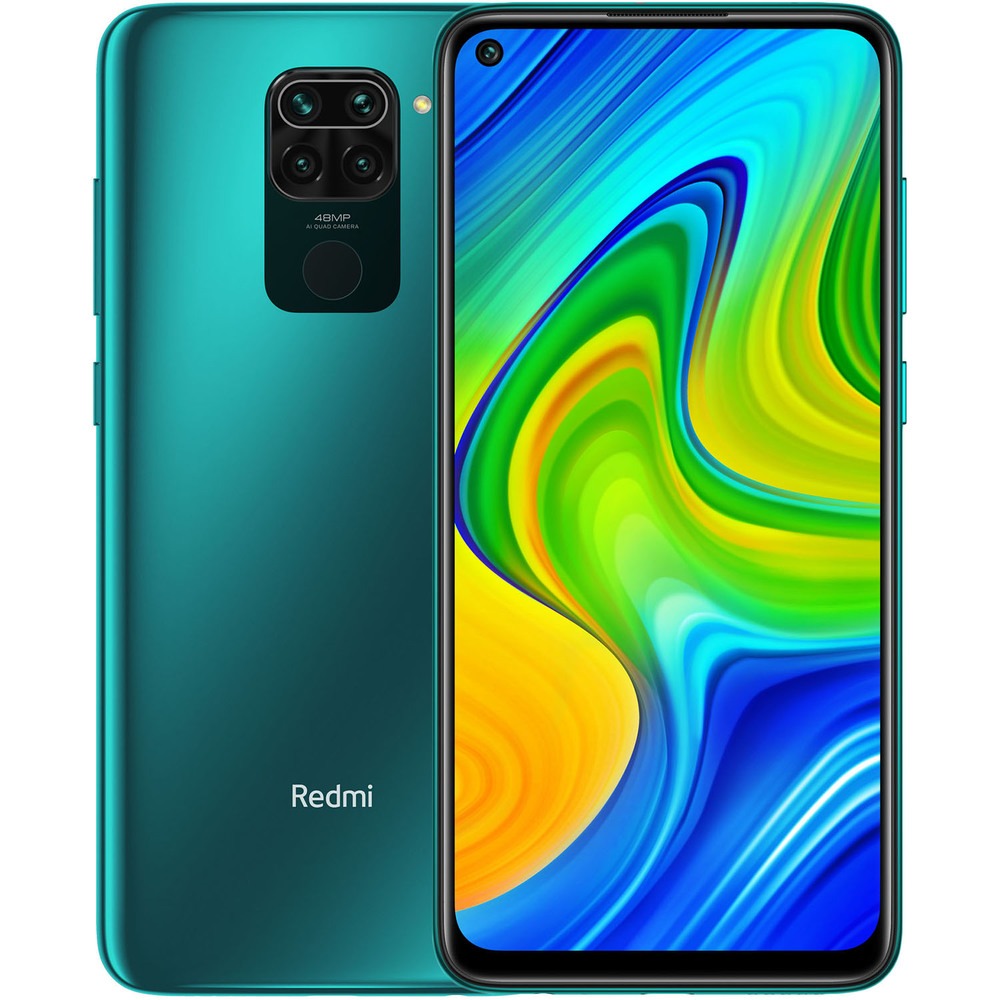 Купить Смартфон Xiaomi Redmi Note 9 64 ГБ лесной зелёный в Воскресенске