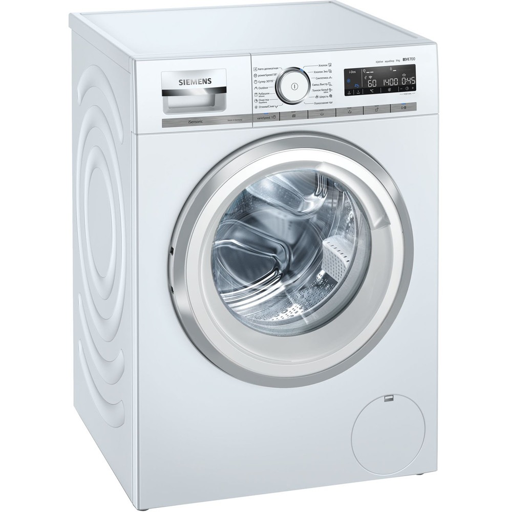 Комплект стиральной и сушильной машины Siemens WM14G0H1OE + WT47XKH1OE - фото 2 Комплект стиральной и сушильной машины Siemens WM14G0H1OE + WT47XKH1OE - фото 2