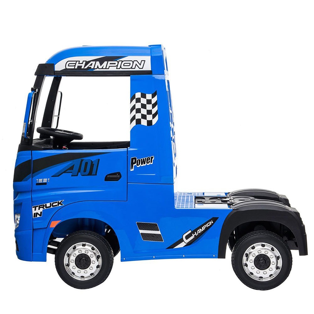 Детский электромобиль Toyland Mercedes-Benz Truck HL358 синий - фото 3 Детский электромобиль Toyland Mercedes-Benz Truck HL358 синий - фото 3