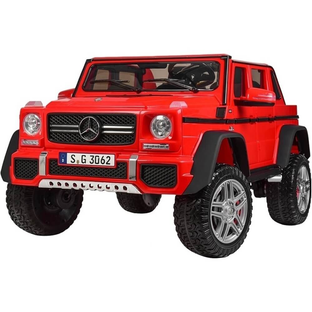 Детский электромобиль Toyland Mercedes Benz Maybach Small G 650S красный