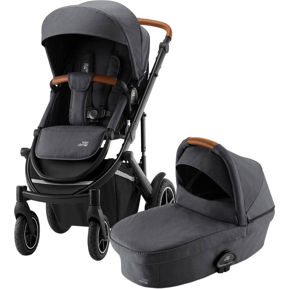 Детская коляска Britax Roemer SMILE III Midnight Grey (1 коробка) - фото 1 Детская коляска Britax Roemer SMILE III Midnight Grey (1 коробка) - фото 1