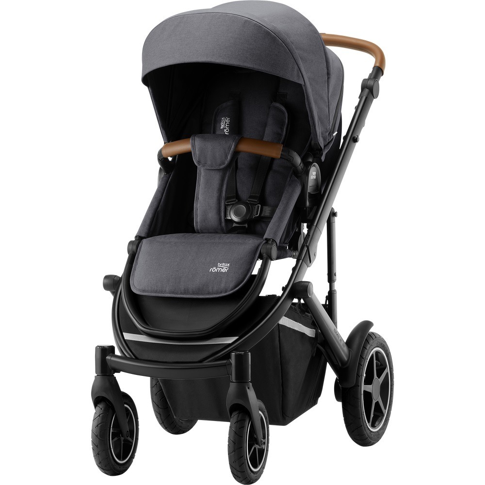 Детская коляска Britax Roemer SMILE III Midnight Grey (1 коробка) - фото 2 Детская коляска Britax Roemer SMILE III Midnight Grey (1 коробка) - фото 2