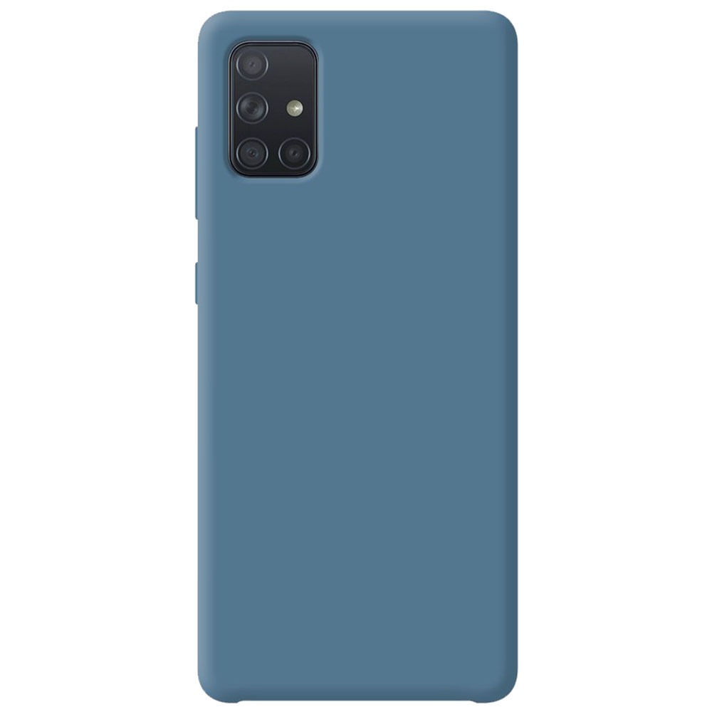 Купить Чехол Deppa Liquid Silicone Case для Samsung Galaxy A71 синий в  Москве