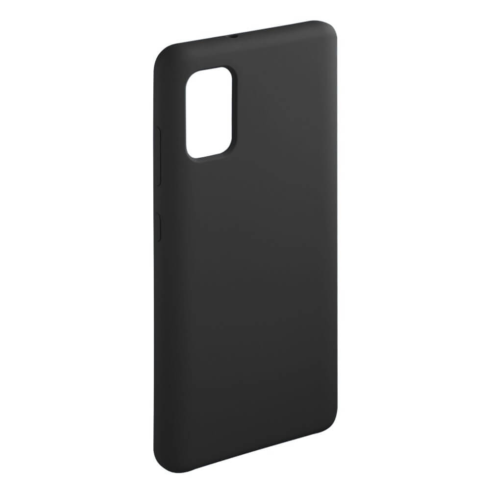 Чехол для смартфона Deppa Liquid Silicone для Samsung Galaxy A41 (2020) чёрный