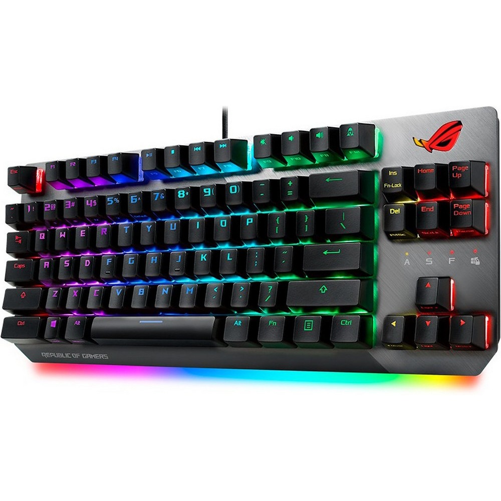 Клавиатура ASUS ROG Strix Scope TKL 90MP00N5-BKRA00 - фото 3 Клавиатура ASUS ROG Strix Scope TKL 90MP00N5-BKRA00 - фото 3