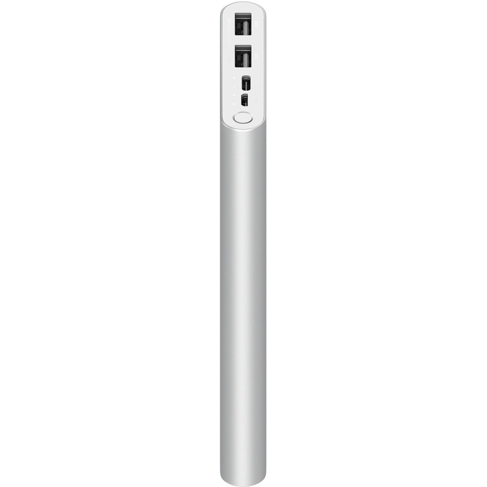 Внешний аккумулятор Xiaomi Mi Power Bank 3 10000 мАч, серебристый - фото 4 Внешний аккумулятор Xiaomi Mi Power Bank 3 10000 мАч, серебристый - фото 4