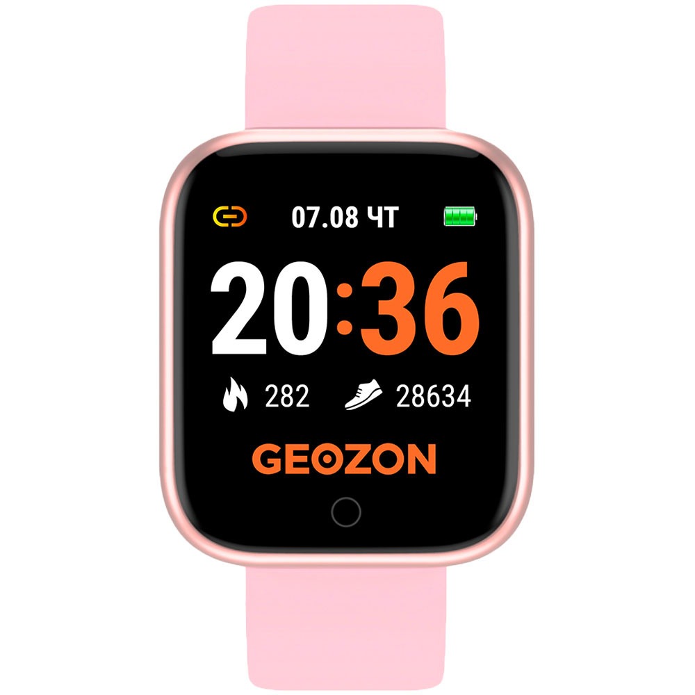 Купить Смарт-часы GEOZON SPRINTER Pink (G-SM11PNK) в Москве