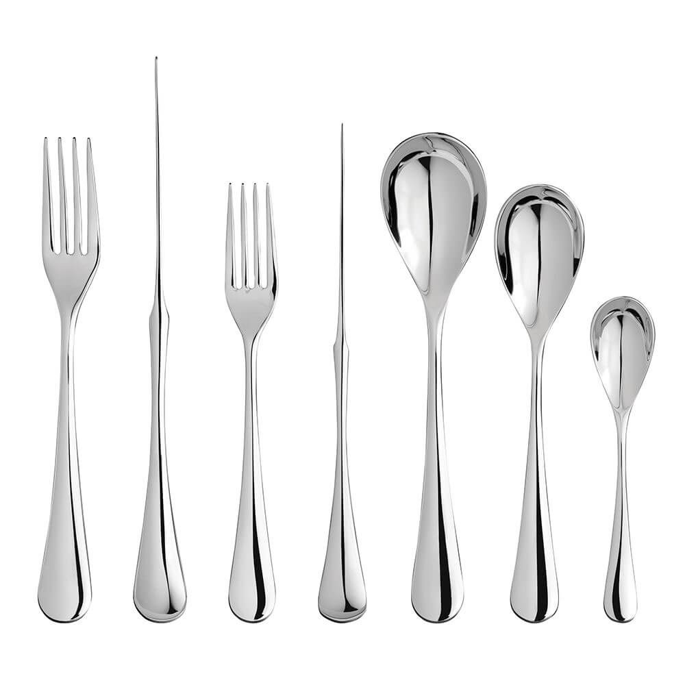 Изображение товара Столовый набор Robert Welch Ashbury Bright 42 предмета для 6 персон из нержавеющей стали