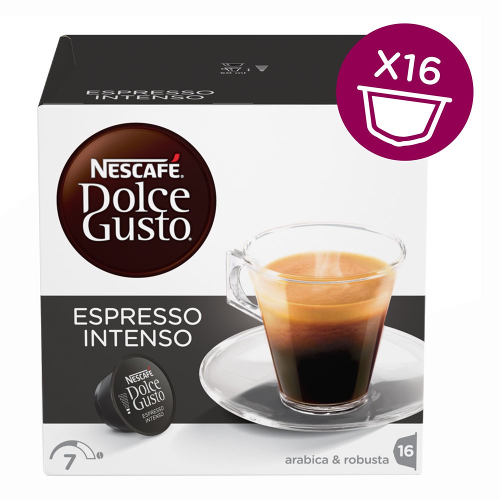 Купить Капсулы для кофемашин Nescafe Espresso Intenso (16шт) в Москве