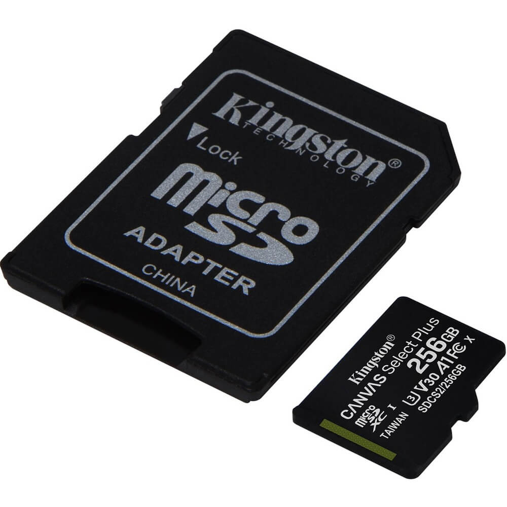 Купить Карта памяти Kingston Canvas Select Plus MicroSDXC 256GB Class 10 в  Орле