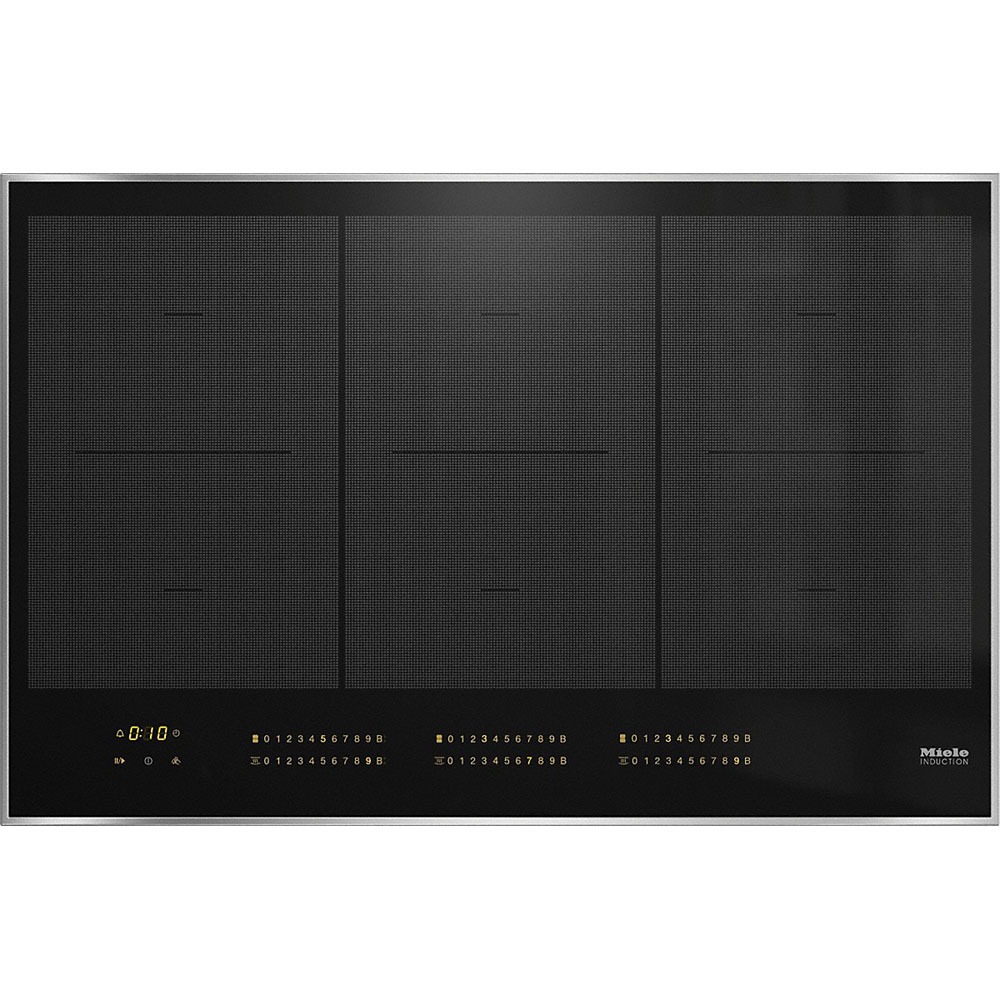 Изображение товара Индукционная варочная панель Miele KM7575 FR с Wi-Fi и функциями безопасности Изображение товара Индукционная варочная панель Miele KM7575 FR с Wi-Fi и функциями безопасности