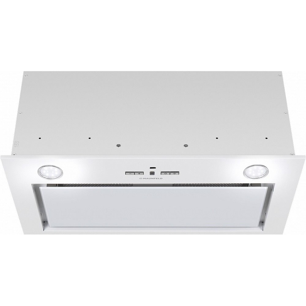 Изображение товара Встроенная вытяжка Maunfeld Fantasy 1000ST 60 W иte Glass с сенсорным управлением