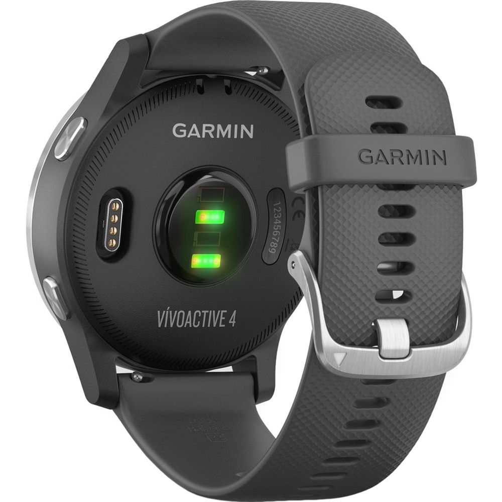 Купить Смарт-часы Garmin Vivoactive 4 Silver (010-02174-03) в Москве