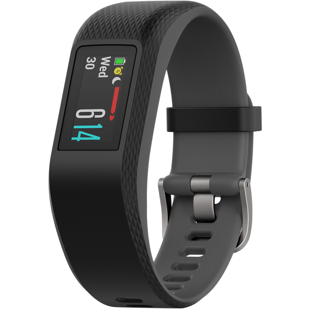 Garmin Vivosport GPS Slate Black Gray 010 01789 20