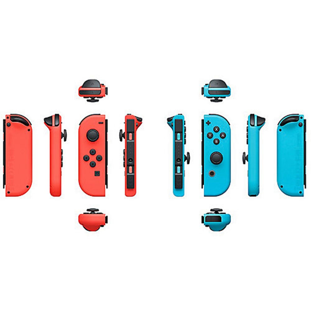 Купить геймпад Nintendo Joy-Con неоновый красный/неоновый синий, цены на Ni...