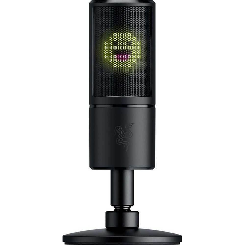 Изображение товара Микрофон Razer Seiren Emote конденсаторный для компьютера широкий диапазон частот