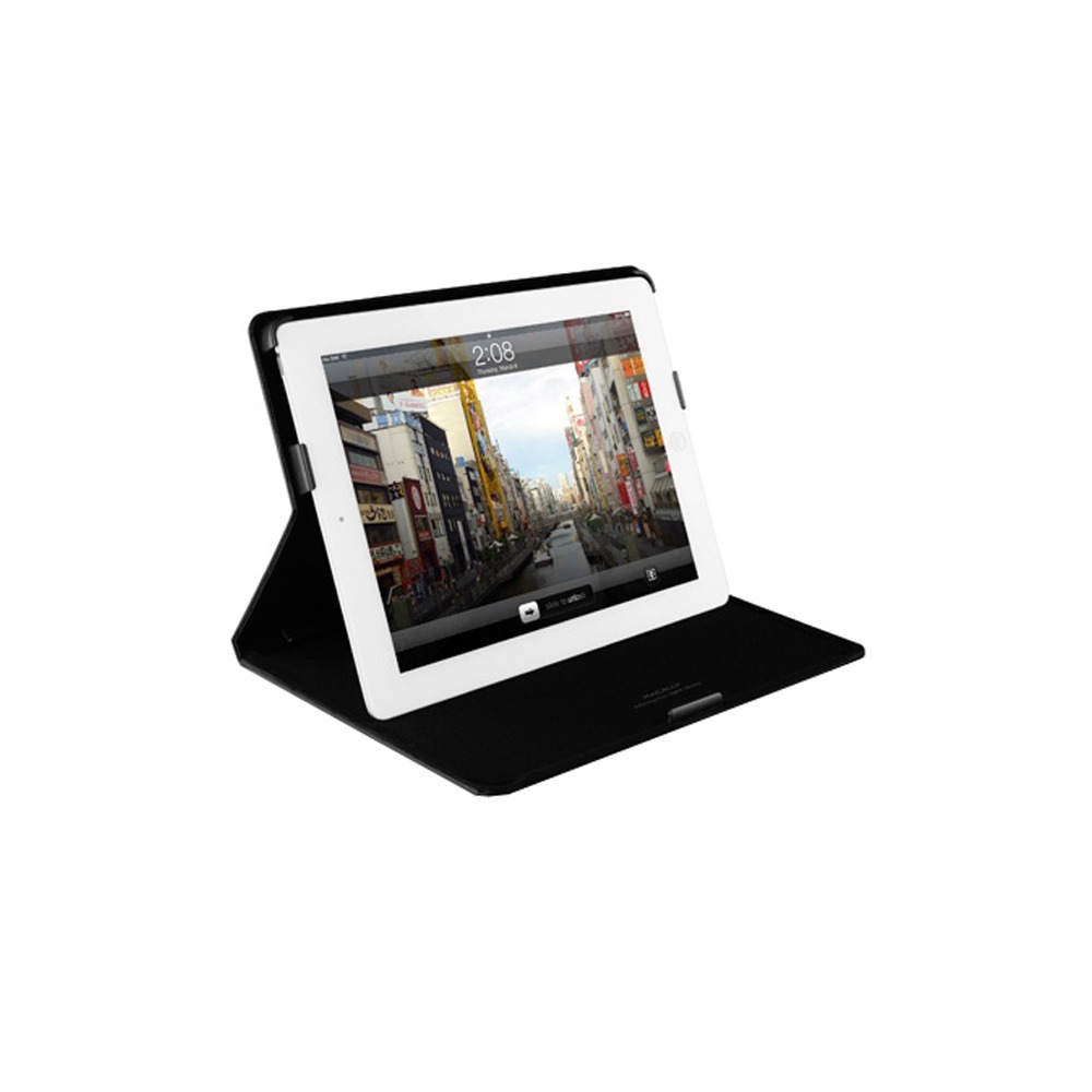 Чехол для планшета Macally SLIMCASE-3B iPad2/3 черный - фото 3 Чехол для планшета Macally SLIMCASE-3B iPad2/3 черный - фото 3