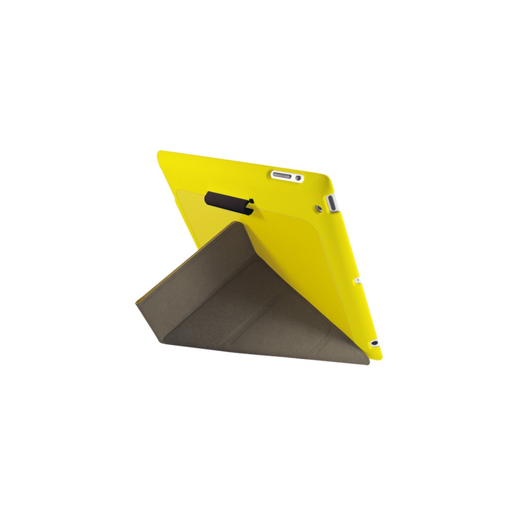 Чехол для планшета Ozaki new iPad iCoat Slim Y + стилус желтый - фото 2 Чехол для планшета Ozaki new iPad iCoat Slim Y + стилус желтый - фото 2