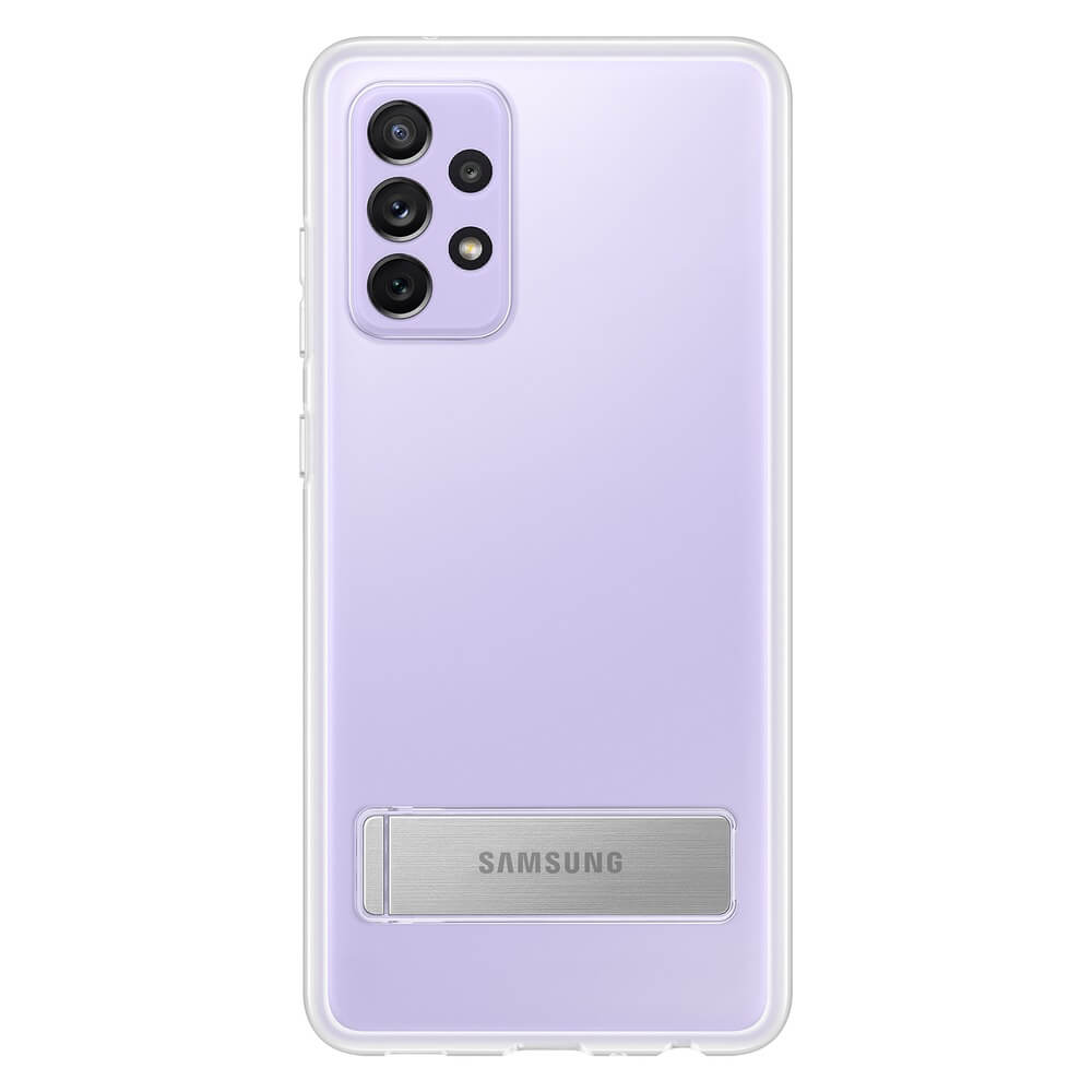Чехол для смартфона Samsung Clear Standing Cover для Galaxy A72, прозрачный