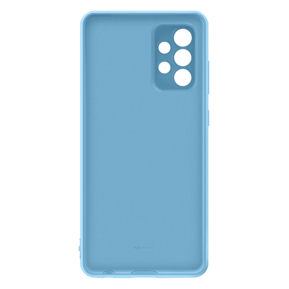 Чехол для смартфона Samsung Silicone Cover для Galaxy A72, синий