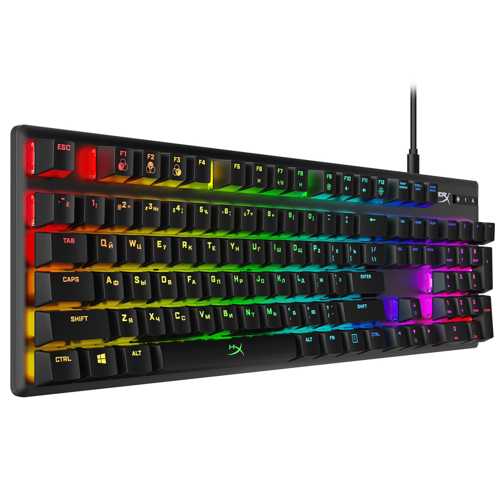 Клавиатура Kingston HyperX Alloy Origins чёрная (HX-KB6RDX-RU) - фото 3 Клавиатура Kingston HyperX Alloy Origins чёрная (HX-KB6RDX-RU) - фото 3