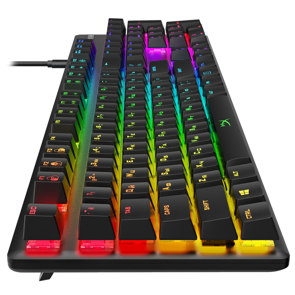 Клавиатура Kingston HyperX Alloy Origins чёрная (HX-KB6RDX-RU) - фото 4 Клавиатура Kingston HyperX Alloy Origins чёрная (HX-KB6RDX-RU) - фото 4