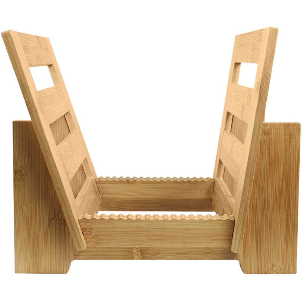 Изображение товара Подставка для виниловых пластинок Record Pro GK-R40 открытая бамбук