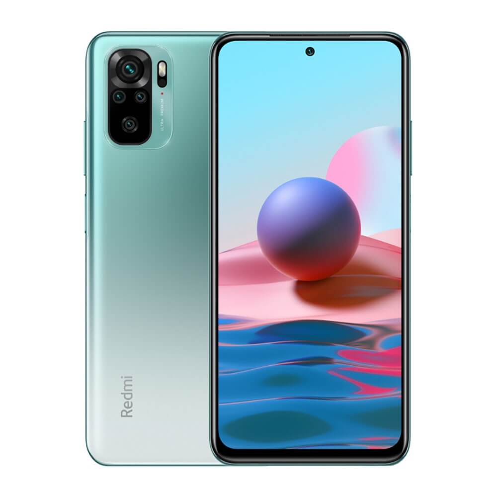 Купить Смартфон Xiaomi Redmi Note 10 64 ГБ лазурное озеро в Сочи