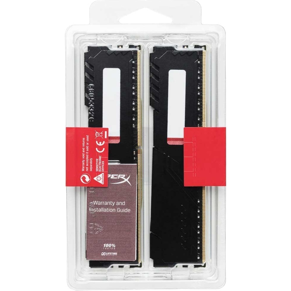 Kingston HyperX FURY 16GB Kit (2x8GB) - Black (HX318C10FBK2/16