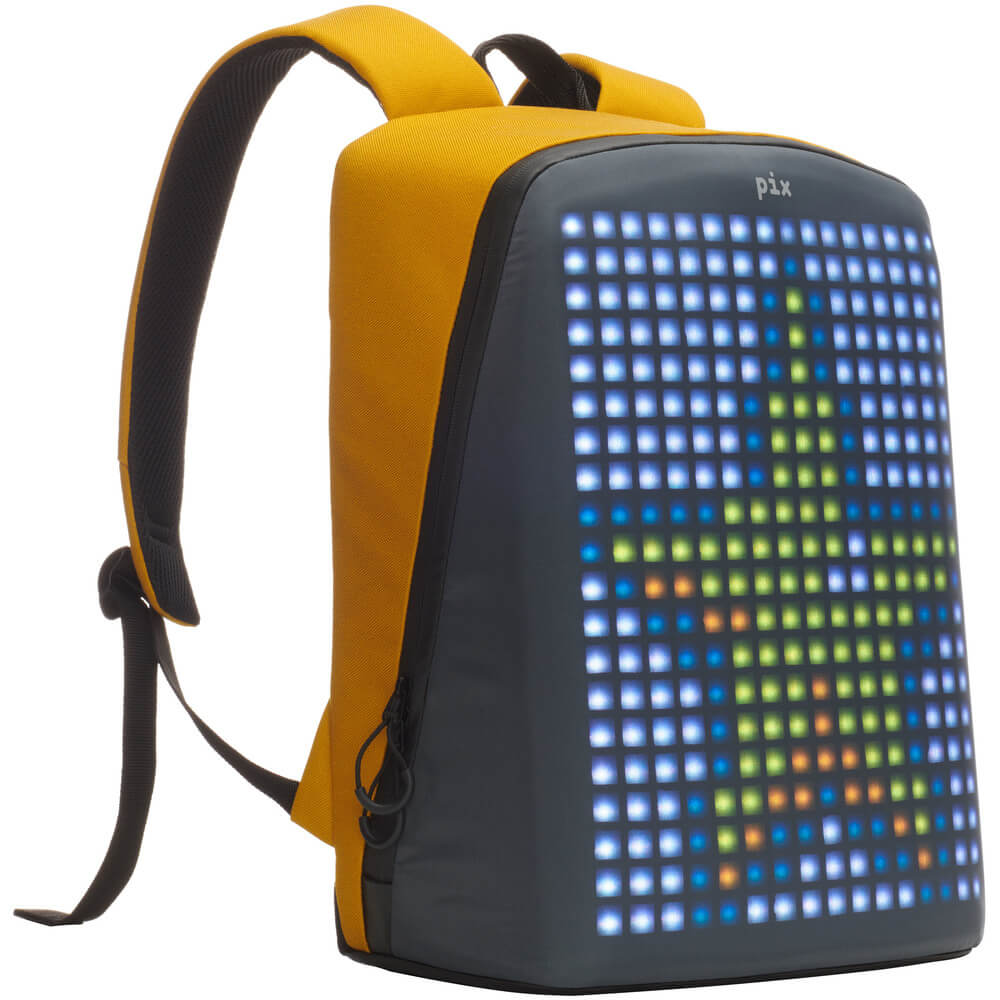 Рюкзак с led дисплеем. Цифровой рюкзак pix с led экраном. Рюкзак pix Backpack. Led рюкзак pix. Рюкзак «pix» 256 Blue.