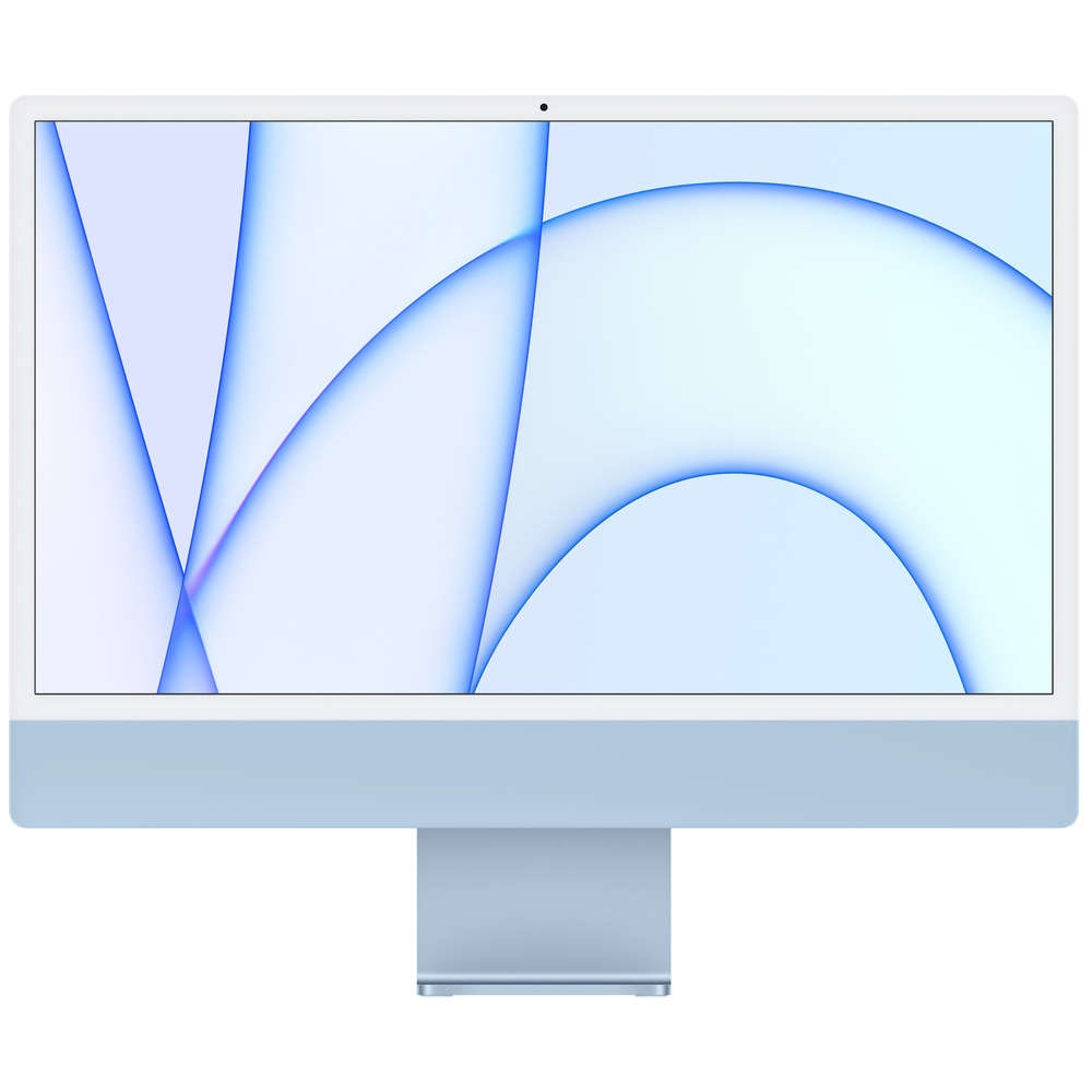 Моноблок Apple iMac 24 M1 (MGPK3RU/A) синий - фото 1 Моноблок Apple iMac 24 M1 (MGPK3RU/A) синий - фото 1