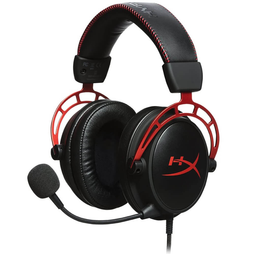 Изображение товара Компьютерная гарнитура HyperX Cloud Alpha Красная для ПК и консолей
