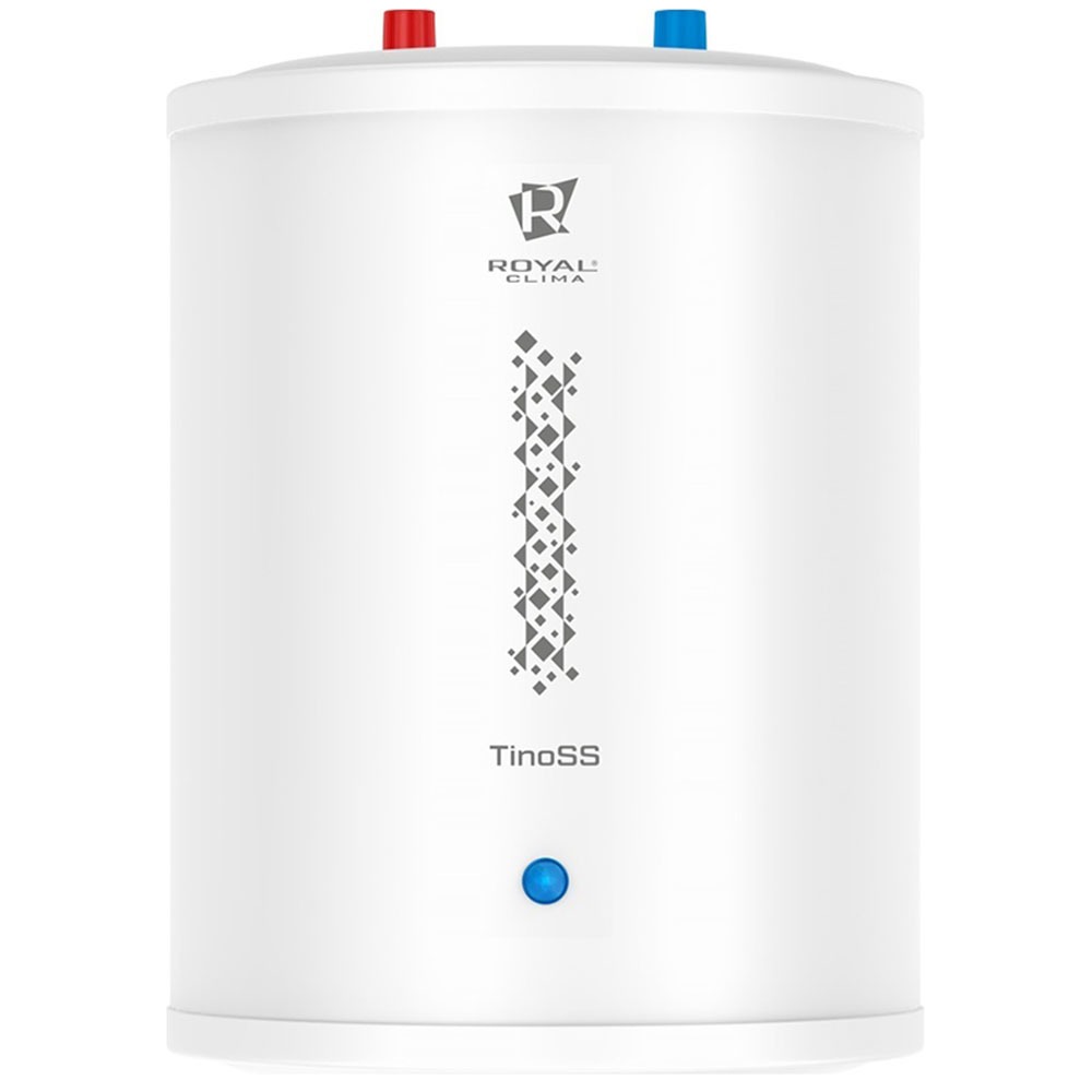 Изображение товара Водонагреватель ROYAL Clima RWH-TS15-RSU Tinoss 15 л накопительный нержавеющая сталь
