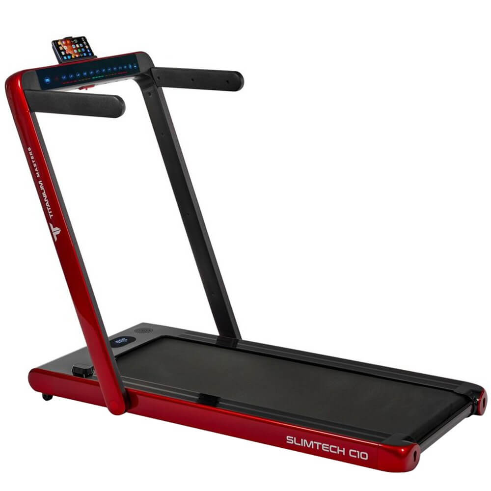 Изображение товара Беговая дорожка Titanium Masters Slimtech C10 Red для домашних тренировок