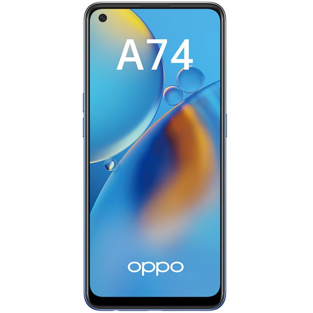 Смартфон Oppo А74 128 ГБ синий - фото 2 Смартфон Oppo А74 128 ГБ синий - фото 2