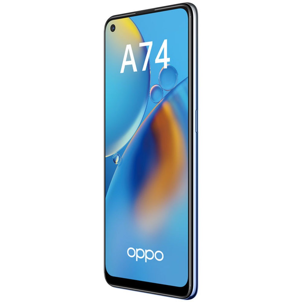 Смартфон Oppo А74 128 ГБ синий - фото 4 Смартфон Oppo А74 128 ГБ синий - фото 4