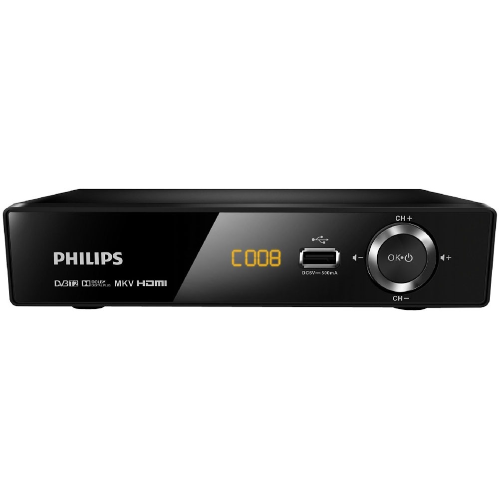 Цифровая приставка филипс. Медиаплеер Philips hmp2500t. Медиаплеер Philips hmp2500t 12. DVB-t2 приставка Philips hmp2500. Филипс ТВ приставка HMP 2500.