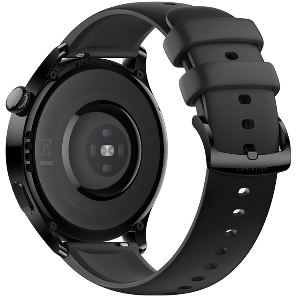 Смарт-часы Huawei Watch 3 Active LTE 46 мм чёрный ремешок