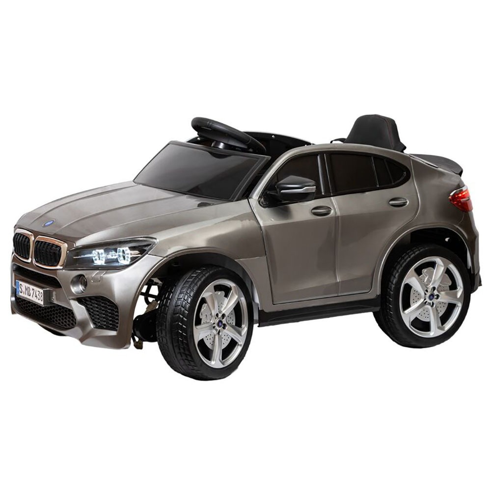 Купить Детский электромобиль Toyland BMW X6 mini YEP7438 серый в Москве