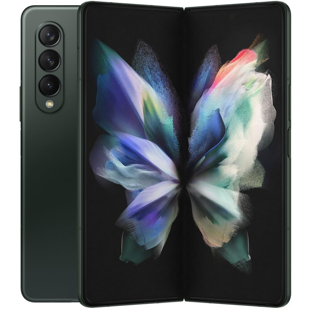 Купить Смартфон Samsung Galaxy Z Fold3 512 ГБ зелёный в Орле