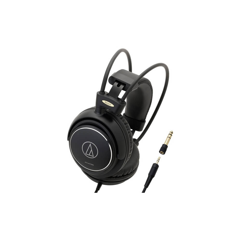 Изображение товара Наушники Audio-Technica ATH-AVC500 накладные закрытые проводные 53 мм черные