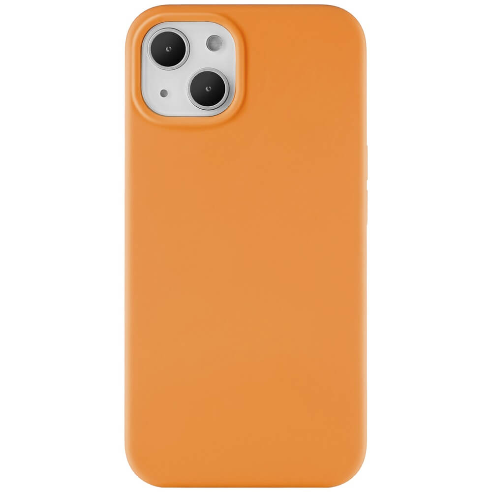 Купить Чехол uBear Touch Case для iPhone 13, оранжевый в Орле